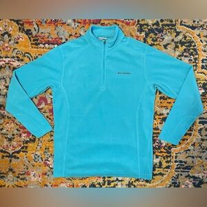 Women’s Columbia Fleece Jacket Teal Small